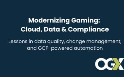 Modernizing Gaming: Cloud, Data & Compliance